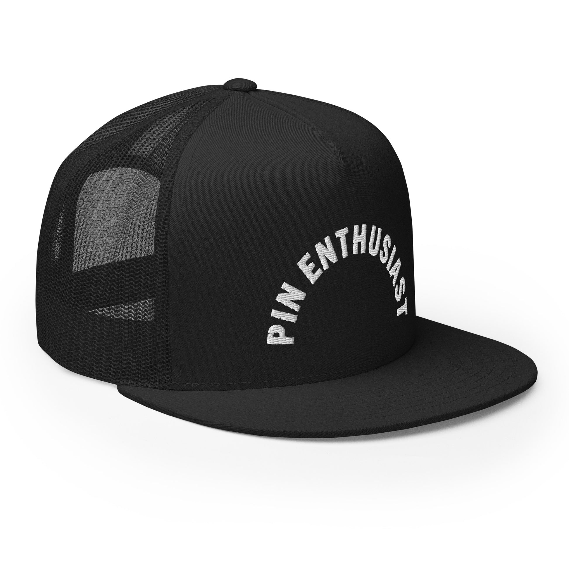 Pin Enthusiast - Trucker Cap - Custom Hat PinsPin Enthusiast - Trucker Cap - Custom Hat PinsCustom Hat Pins