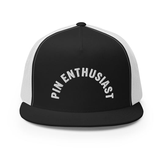 Pin Enthusiast - Trucker Cap - Custom Hat PinsPin Enthusiast - Trucker Cap - Custom Hat PinsCustom Hat Pins