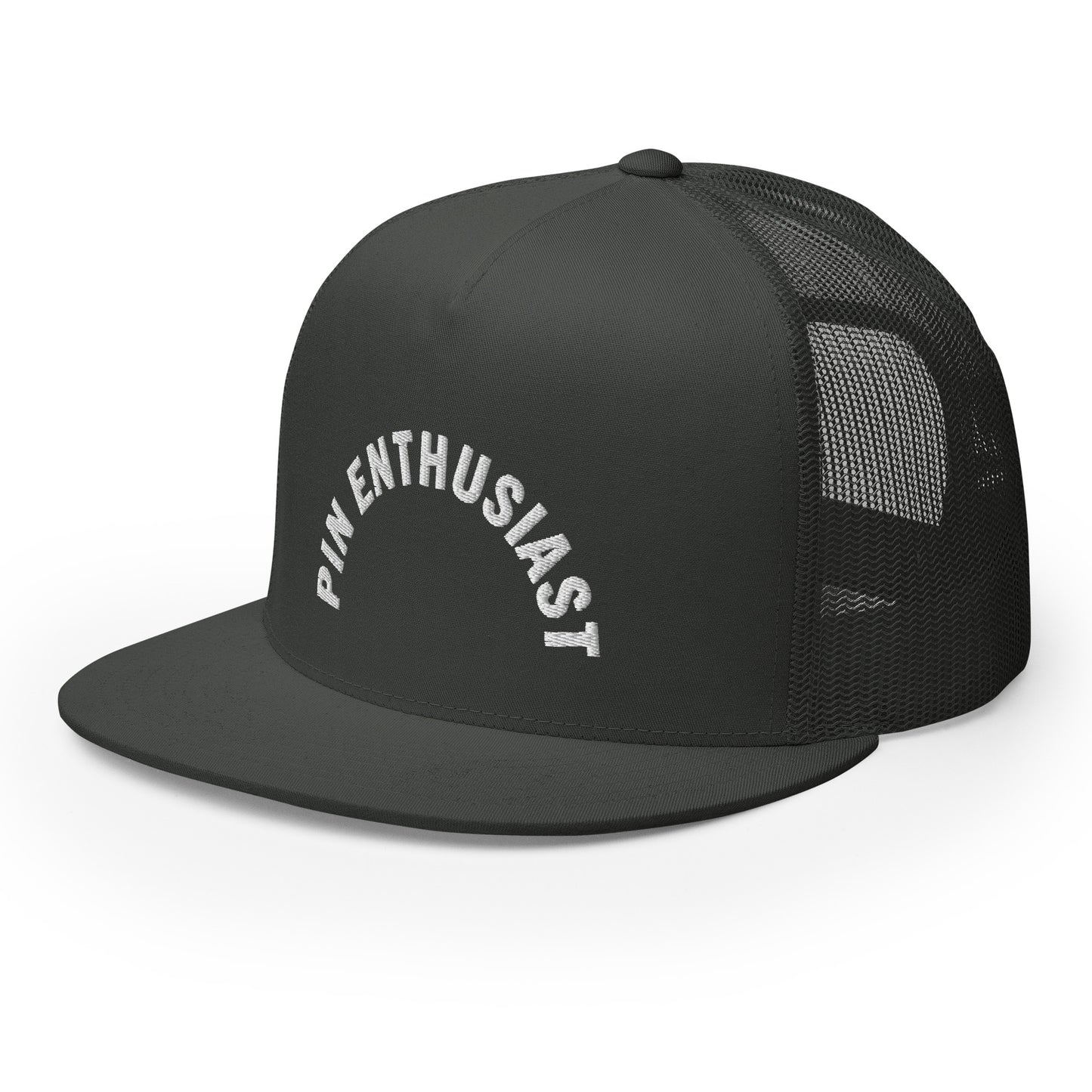 Pin Enthusiast - Trucker Cap - Custom Hat PinsPin Enthusiast - Trucker Cap - Custom Hat PinsCustom Hat Pins