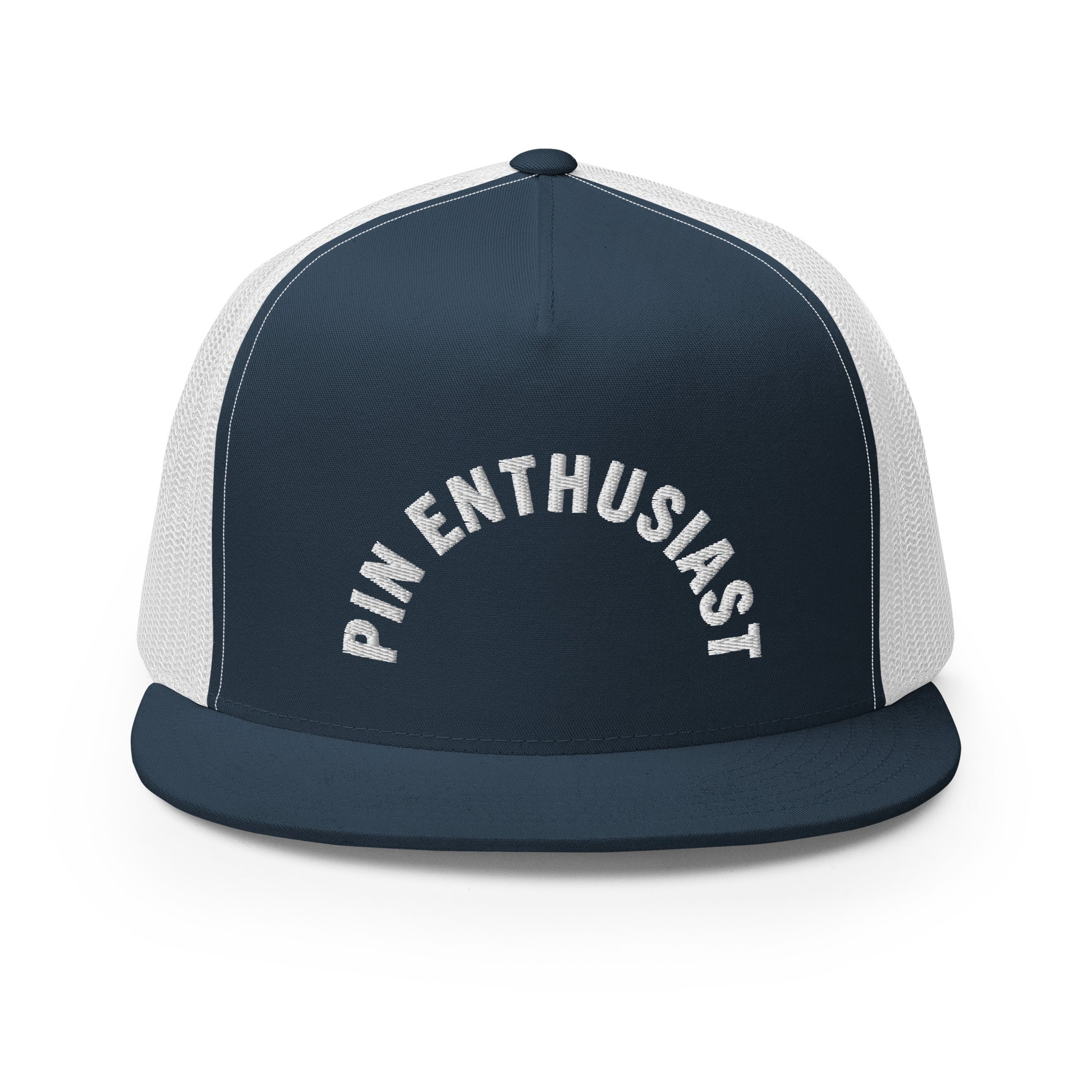 Pin Enthusiast - Trucker Cap - Custom Hat PinsPin Enthusiast - Trucker Cap - Custom Hat PinsCustom Hat Pins