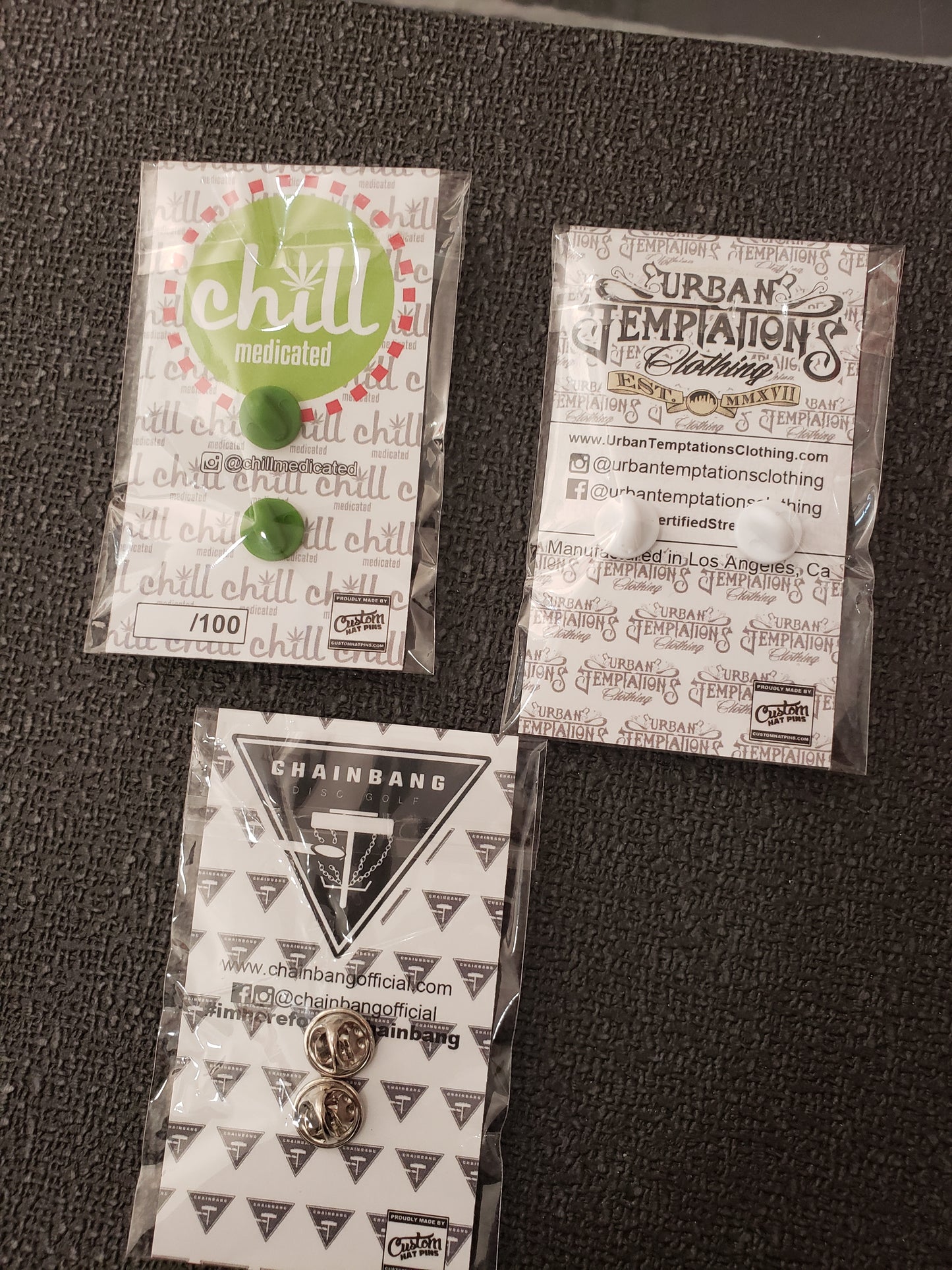 Packaging Options - Custom Hat PinsPackaging Options - Custom Hat PinsEnamel PinsCustom Hat Pins