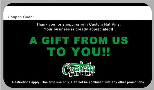 Custom Hat Pins Gift Cards - Custom Hat PinsCustom Hat Pins Gift Cards - Custom Hat PinsEnamel PinsCustom Hat Pins