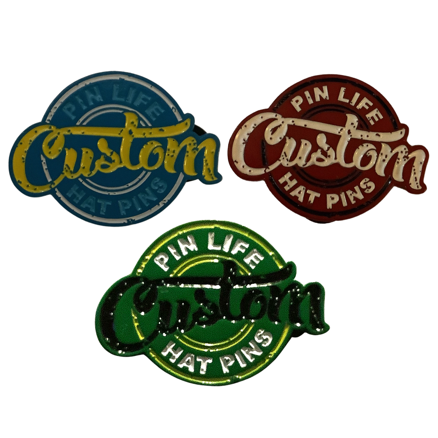 Custom Soft Enamel Pins-Custom Soft Enamel Pins- Most Popular - Custom Hat PinsEnamel PinsCustom Hat Pins