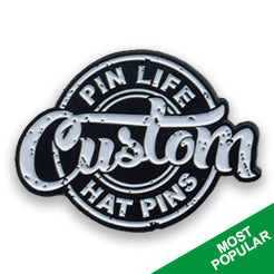 Custom Soft Enamel Pins-Custom Soft Enamel Pins- Most Popular - Custom Hat PinsEnamel PinsCustom Hat Pins