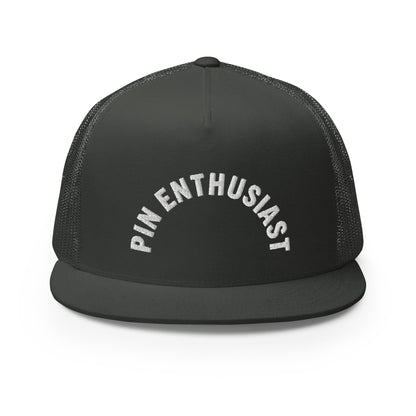 Pin Enthusiast - Trucker Cap - Custom Hat PinsPin Enthusiast - Trucker Cap - Custom Hat PinsCustom Hat Pins