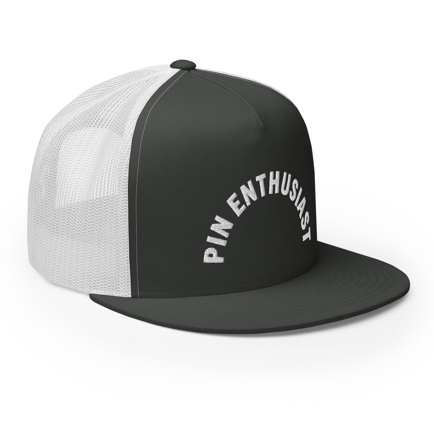 Pin Enthusiast - Trucker Cap - Custom Hat PinsPin Enthusiast - Trucker Cap - Custom Hat PinsCustom Hat Pins